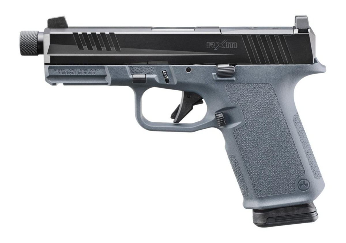 Ruger 19412 RXM 9mm Luger 15+1 4.50in Black FNC Nitride Threaded Barrel All view 4