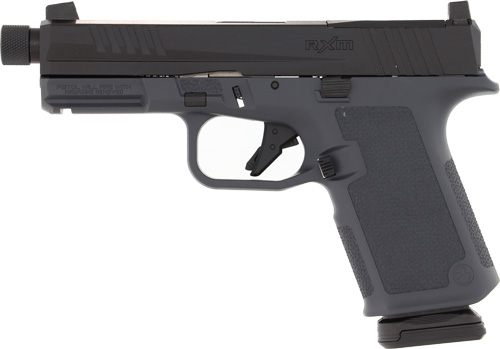 Ruger 19412 RXM 9mm Luger 15+1 4.50in Black FNC Nitride Threaded Barrel All view 6