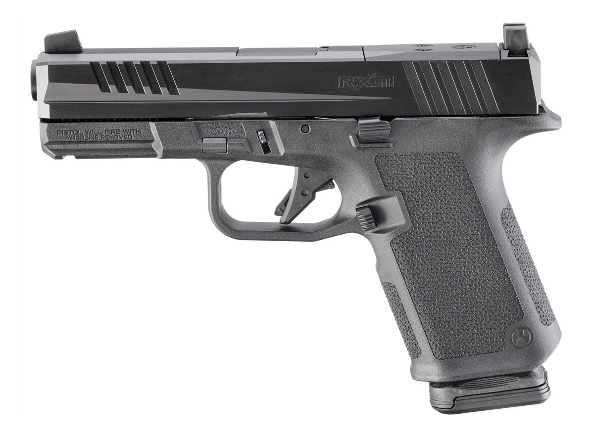 Ruger 19415 RXM 9mm Luger 15+1 4in Black FNC Nitride Alloy Steel Barrel Opt
