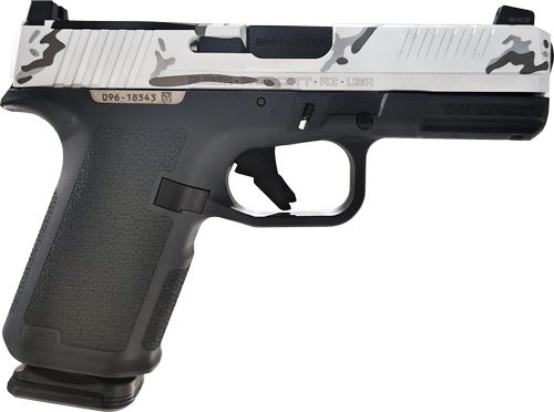 Ruger RXM 9MM Luger 4in ADJ 15-Shot White Camo Slide view 3