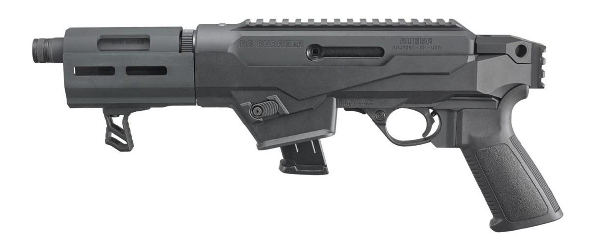 Ruger 29101 PC Charger 9mm Luger 10+1 6.50in Threaded Barrel, Black Hard Co view 3