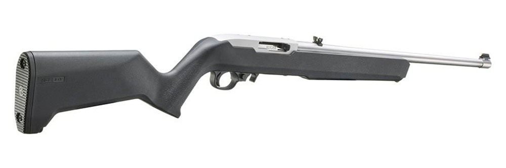 Ruger 10/22 MOE X-22 Carbine LR 10rd Magazine(1) 18.5in Clear Satin Barrel