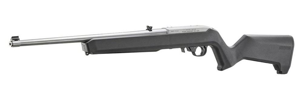 Ruger 10/22 MOE X-22 Carbine LR 10rd Magazine(1) 18.5in Clear Satin Barrel view 2