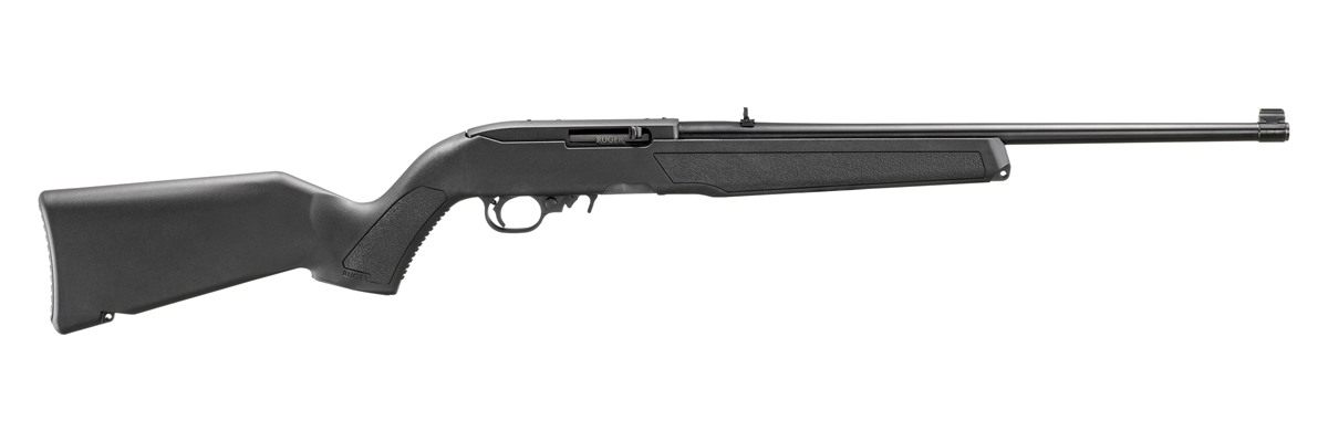 Ruger 10/22 22 LR 10+1 18.50in Satin Black Steel Barrel Drilled Tapped Rece