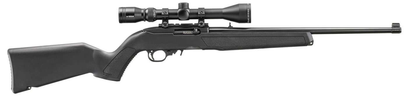 Ruger 32003 10/22 w/Optic 22 LR 10+1 18.50in Black Satin Stainless Steel Ba view 2