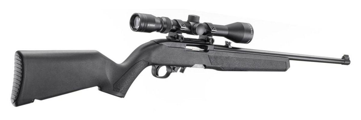 Ruger 32003 10/22 w/Optic 22 LR 10+1 18.50in Black Satin Stainless Steel Ba view 3