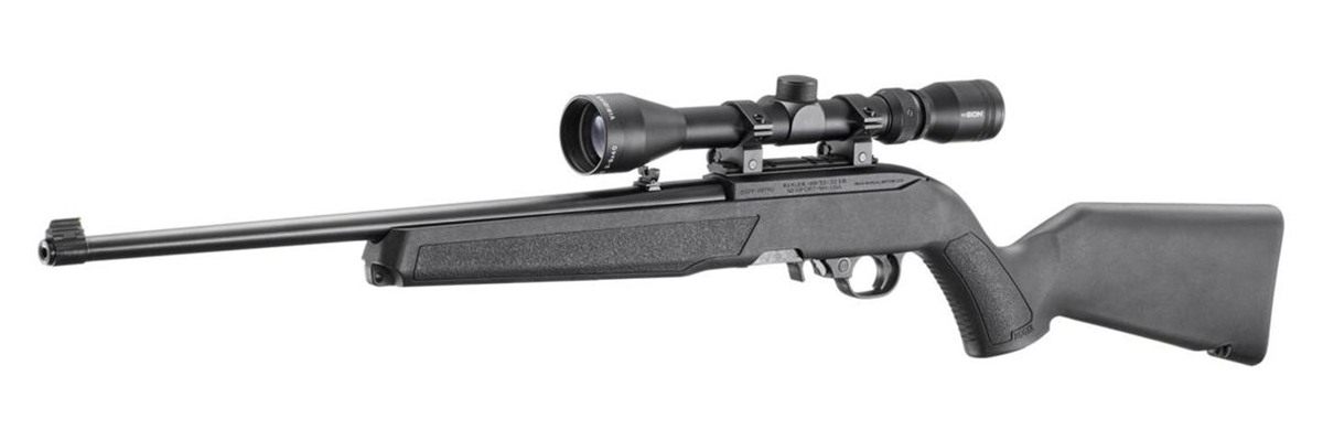 Ruger 32003 10/22 w/Optic 22 LR 10+1 18.50in Black Satin Stainless Steel Ba view 6