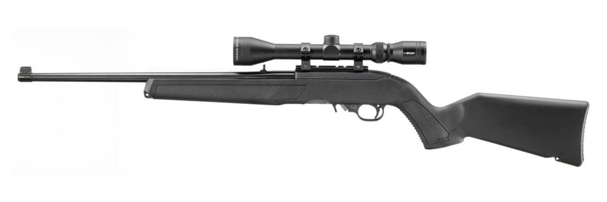 Ruger 32003 10/22 w/Optic 22 LR 10+1 18.50in Black Satin Stainless Steel Ba view 7