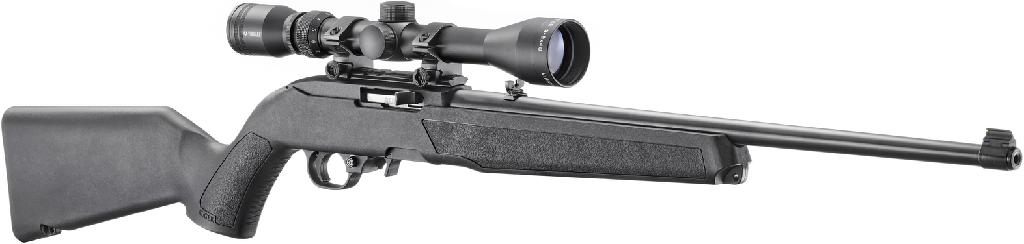 Ruger 32003 10/22 w/Optic 22 LR 10+1 18.50in Black Satin Stainless Steel Ba view 8