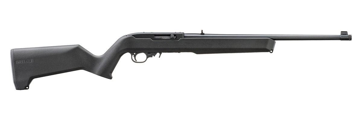 Ruger 32021 10/22  22 LR 10+1 18.50" Satin Black Alloy Steel Threaded Barrel, Drilled & Tapped Receiver, Black Magpul MOE X-22 w/M-LOK Textured Synthetic Stock