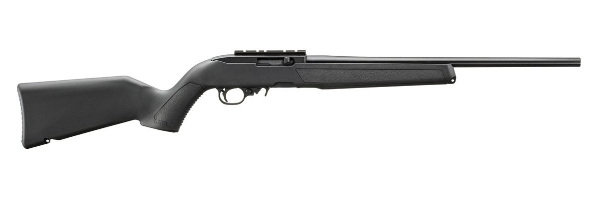 Ruger 32033 10/22  22 LR 10+1 18.50" Satin Black Black Alloy Steel Barrel &  Receiver w/Scope Rail, Black Fixed w/M-LOK Synthetic Stock
