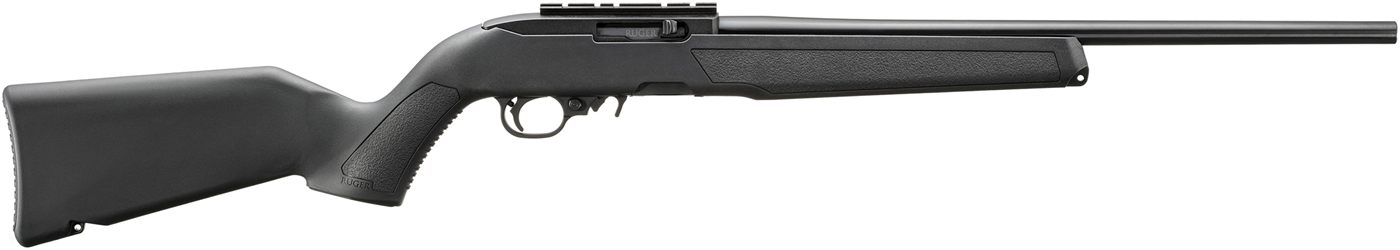 Ruger 32033 10/22  22 LR 10+1 18.50" Satin Black Black Alloy Steel Barrel &  Receiver w/Scope Rail, Black Fixed w/M-LOK Synthetic Stock view 2
