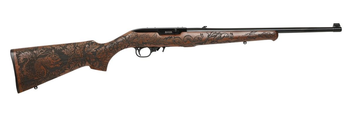 Ruger 10/22 Squirrel 22LR BL/WD 18.5