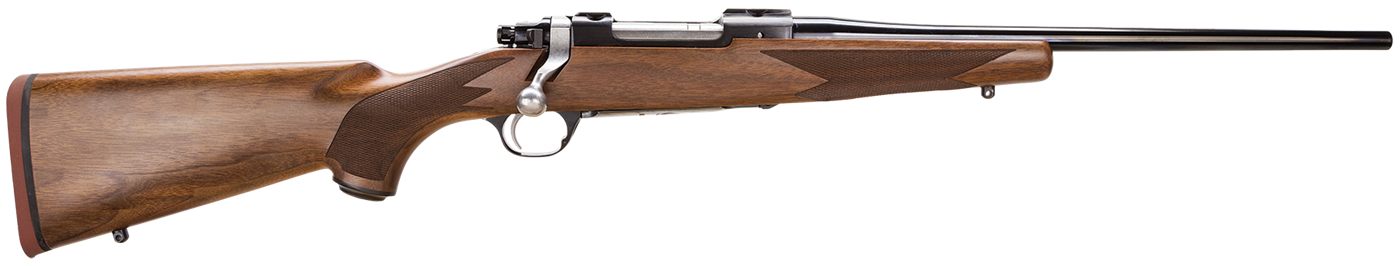 Ruger 37138 Hawkeye Compact 243 Win 4+1 16.50in Satin Blued Alloy Steel Bar