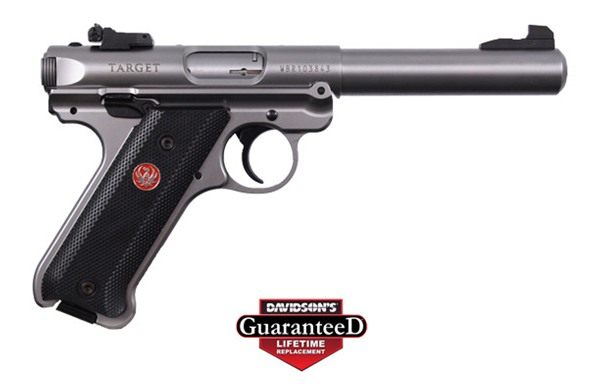 Sturm Ruger 40103 Mark IV Target 22 LR 10+1 5.50in Satin Stainless Bull Bar view 2