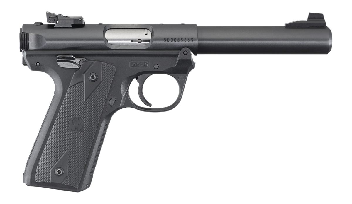 Ruger 40107 Mark IV 22/45 22 LR 10+1 5.50in Bull Barrel, Blued Steel Slide