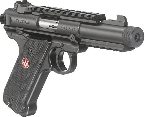 Ruger 40150 Mark IV Tactical 22 LR Caliber with 4.40in Threaded/Picatinny R view 2