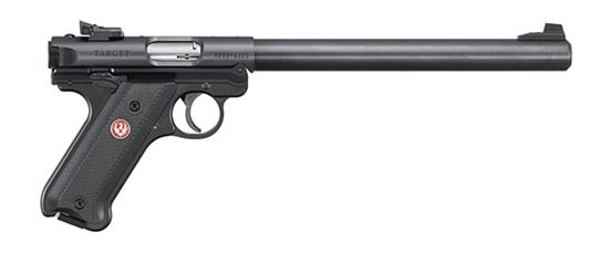 Ruger 40173 Mark IV Target 22 LR 10+1 10in Overall Blued Bull Barrel, Slide view 2