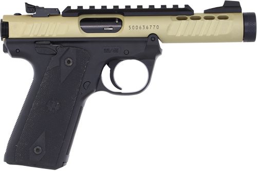 Ruger 43955 Mark IV 22/45 Lite 22 LR 10+1 4.40in Stainless Threaded Barrel view 5