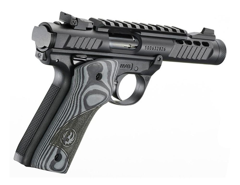 Ruger 43959 Mark IV 22/45 Lite 22 LR 10+1 4.40in Black Stainless Steel Non view 2