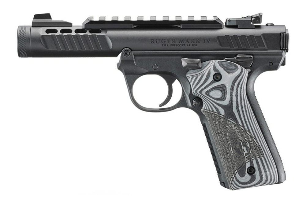 Ruger 43959 Mark IV 22/45 Lite 22 LR 10+1 4.40in Black Stainless Steel Non view 3