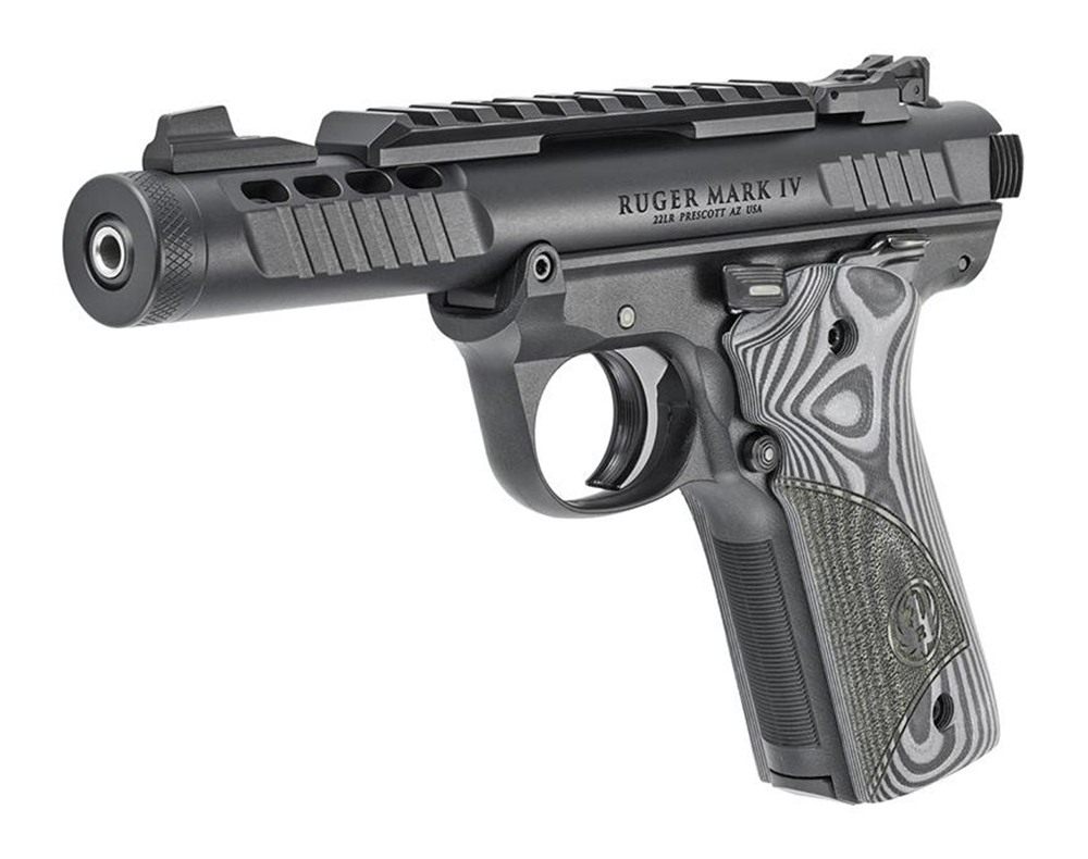 Ruger 43959 Mark IV 22/45 Lite 22 LR 10+1 4.40in Black Stainless Steel Non view 4
