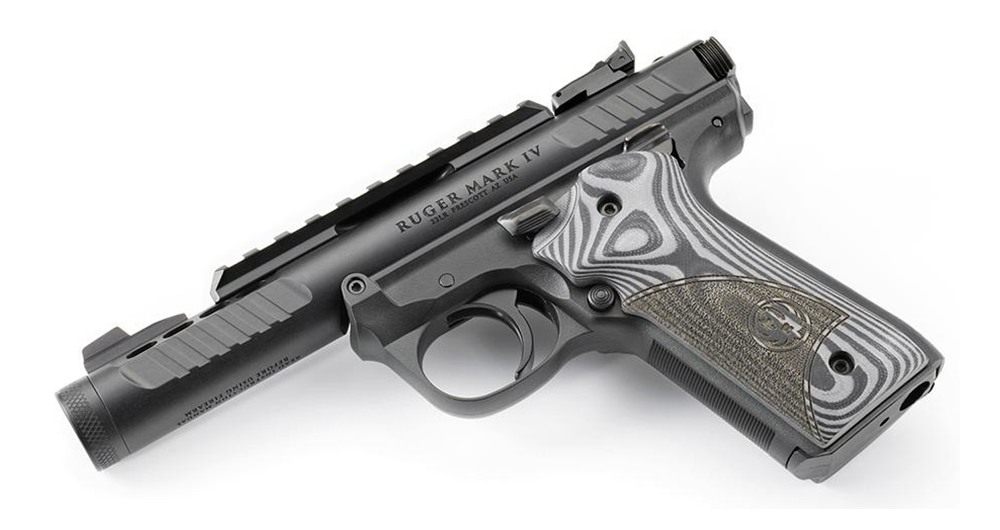 Ruger 43959 Mark IV 22/45 Lite 22 LR 10+1 4.40in Black Stainless Steel Non view 5
