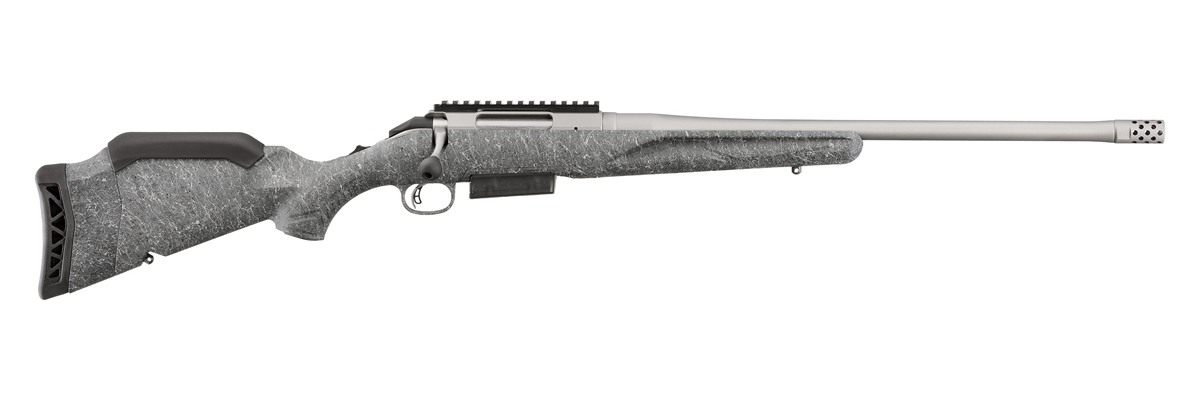 Ruger 46905 American II Full Size 450 Bushmaster 3+1 20in Gun Metal Gray Ce