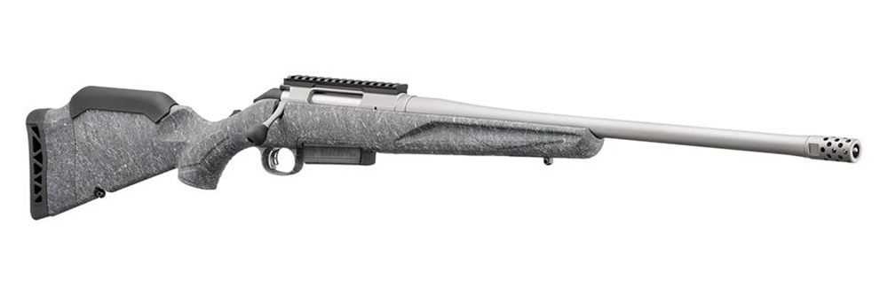 Ruger 46905 American II Full Size 450 Bushmaster 3+1 20in Gun Metal Gray Ce view 4