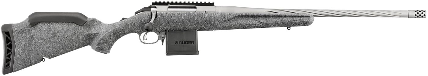 Ruger 46908 American II Full Size 204 10+1 20in Gun Metal Gray Cerakote Spi view 2