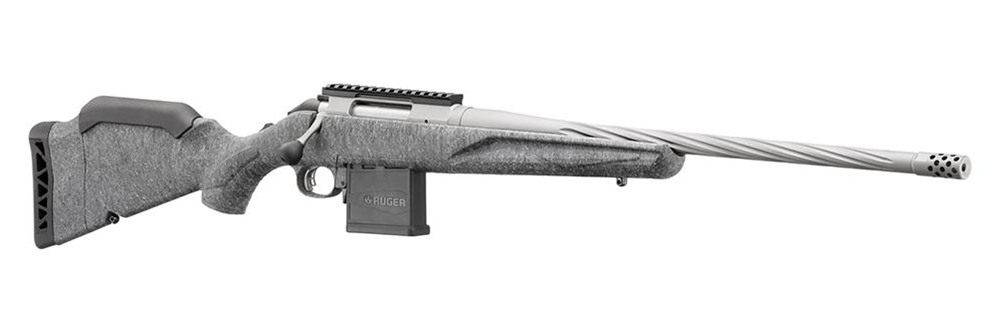 Ruger 46908 American II Full Size 204 10+1 20in Gun Metal Gray Cerakote Spi view 4