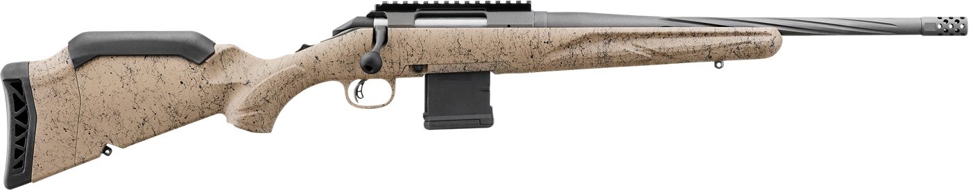 Ruger 46919 American II Ranch 5.56 Nato 10+1 16.10in Cobalt Cerakote Spiral view 2