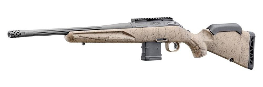 Ruger 46919 American II Ranch 5.56 Nato 10+1 16.10in Cobalt Cerakote Spiral view 3