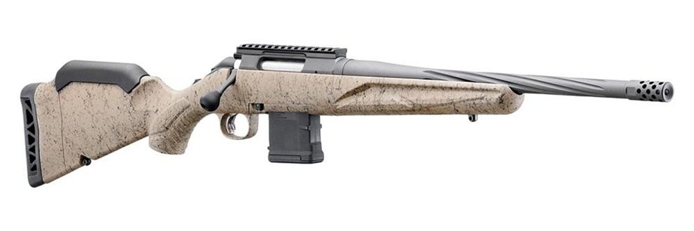 Ruger 46919 American II Ranch 5.56 Nato 10+1 16.10in Cobalt Cerakote Spiral view 4