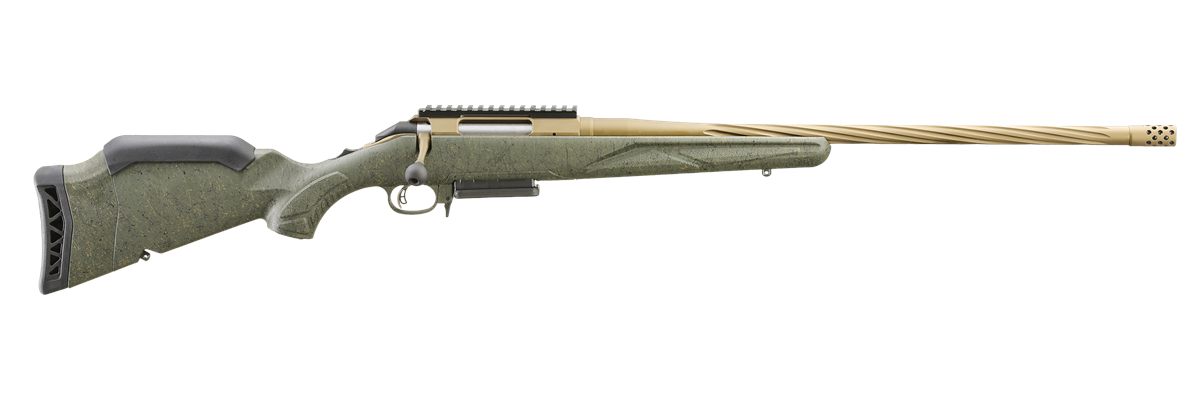 Ruger 46946 American II Predator Full Size 6.5 PRC 3+1 22in Burnt Bronze Ce