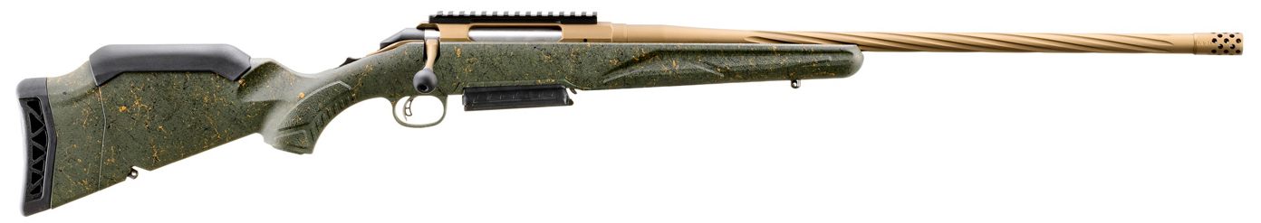 Ruger 46946 American II Predator Full Size 6.5 PRC 3+1 22in Burnt Bronze Ce view 2
