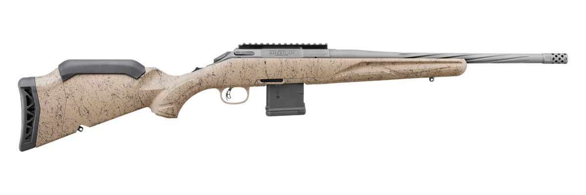 Ruger 46958 American II Ranch 5.56 Nato 10+1 16.10in Cobalt Cerakote Spiral view 2