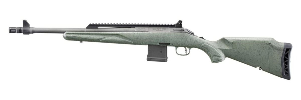 Ruger 46965 American II Scout 5.56 Nato 10+1 16.10in Cobalt Cerakote Thread view 2