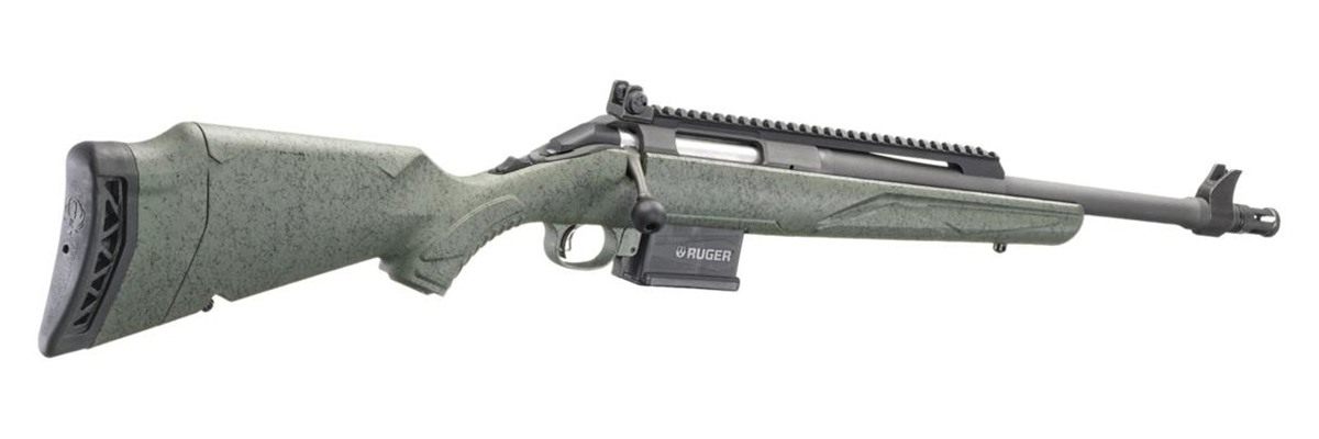 Ruger 46967 American II Scout 308 Win 5+1 16.10in Cobalt Cerakote Threaded view 2