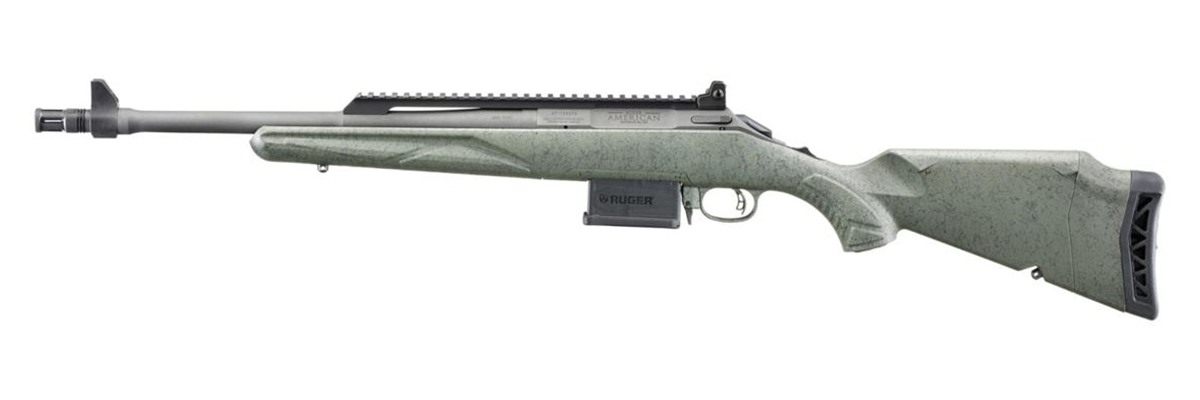 Ruger 46967 American II Scout 308 Win 5+1 16.10in Cobalt Cerakote Threaded view 3