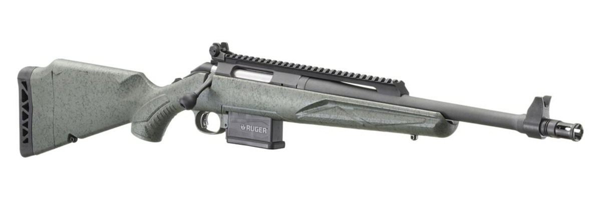 Ruger 46967 American II Scout 308 Win 5+1 16.10in Cobalt Cerakote Threaded view 5