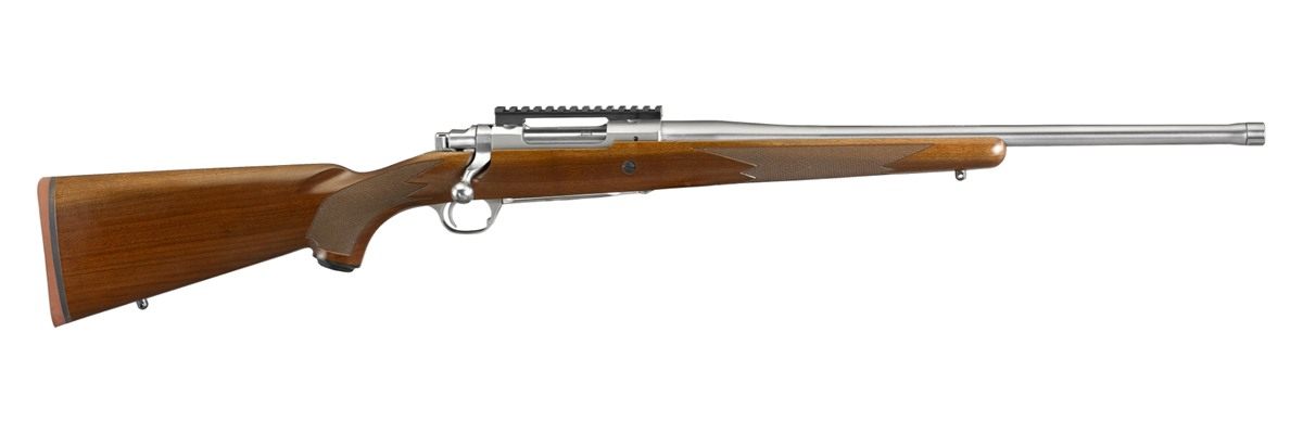 Ruger 57104 Hawkeye Hunter Full Size 6.5 Creedmoor 4+1 22in Satin Stainless view 2
