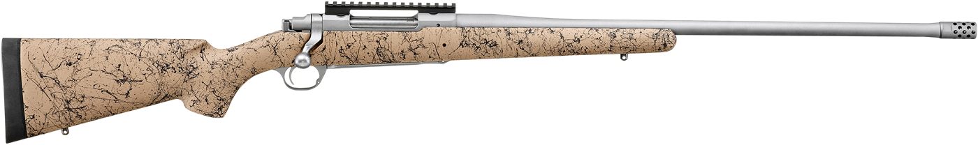 Ruger 57156 Hawkeye FTW Hunter Full Size 7mm PRC 4+1 24in Matte Stainless T view 2