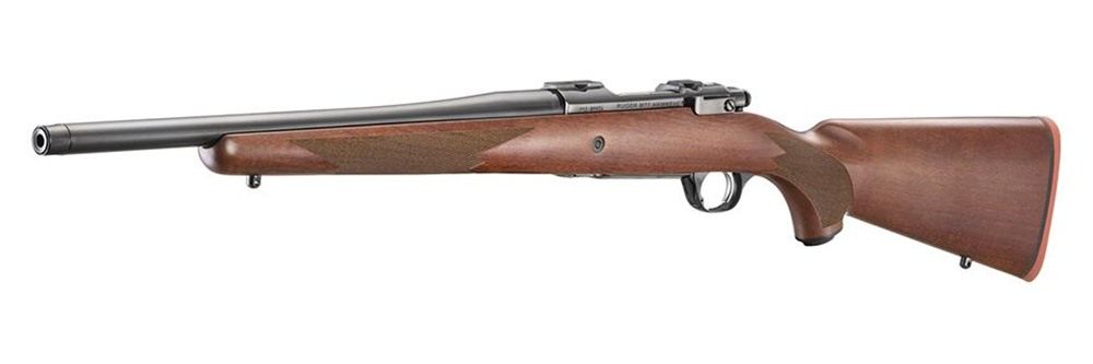 Ruger 67102 Hawkeye Hunter 243 Win 4+1 16.60in Satin Blued Threaded Barrel view 4
