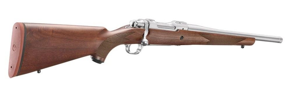 Ruger 67104 Hawkeye Hunter 308 Win 4+1 16.60in Satin Threaded Barrel, Stain view 2