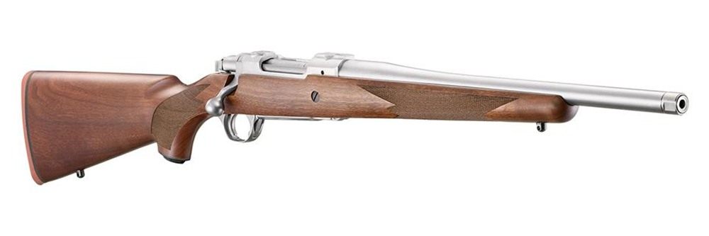 Ruger 67104 Hawkeye Hunter 308 Win 4+1 16.60in Satin Threaded Barrel, Stain view 4