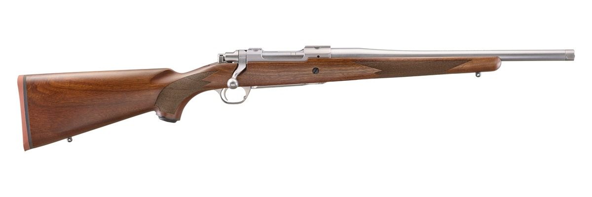 Ruger 67106 Hawkeye Hunter 243 Win 4+1 16.60in Satin Threaded Barrel, Stain