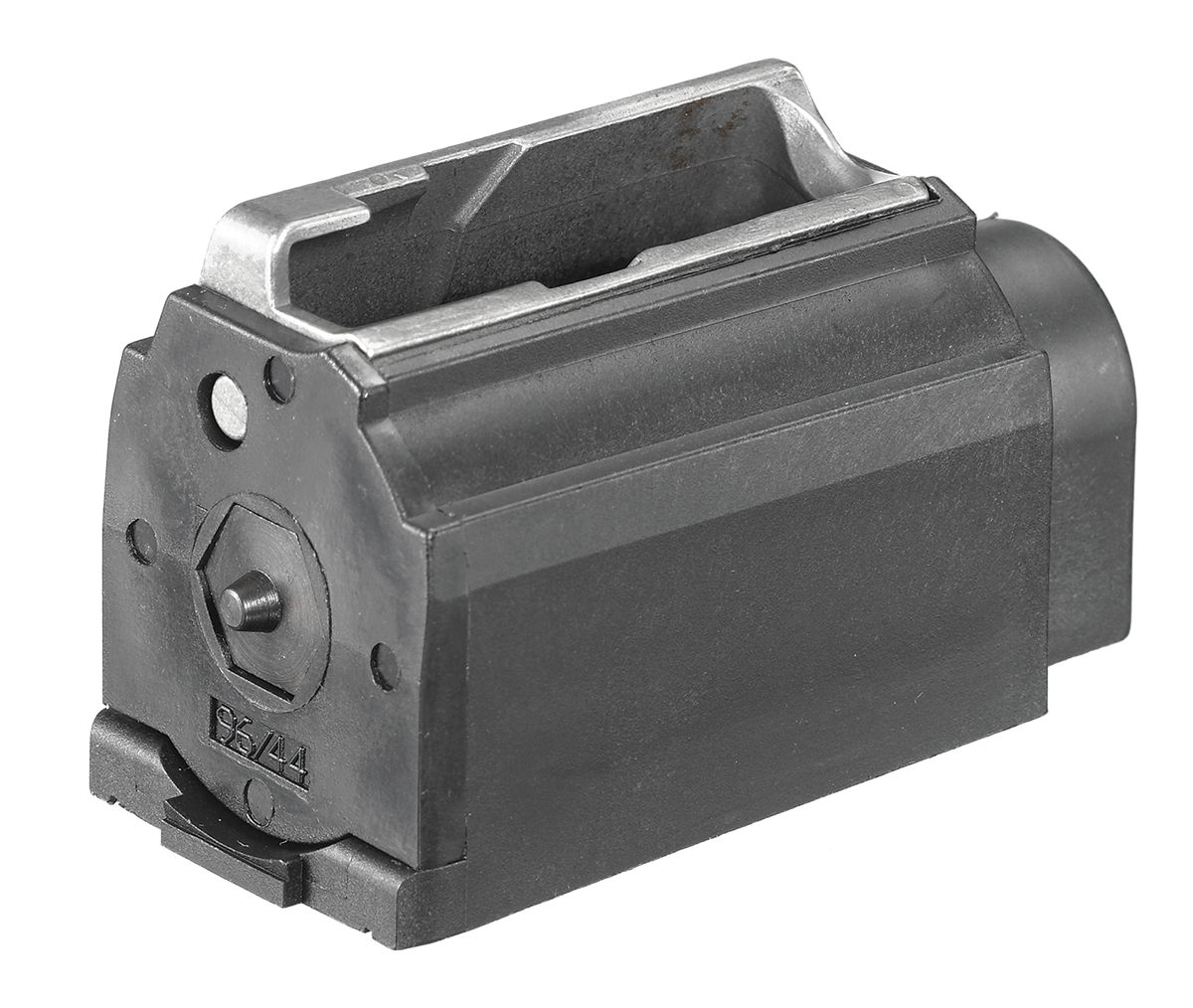 Ruger 90174 44 Rem 4rd Rotary Fits 96/Carbine Black Plastic
