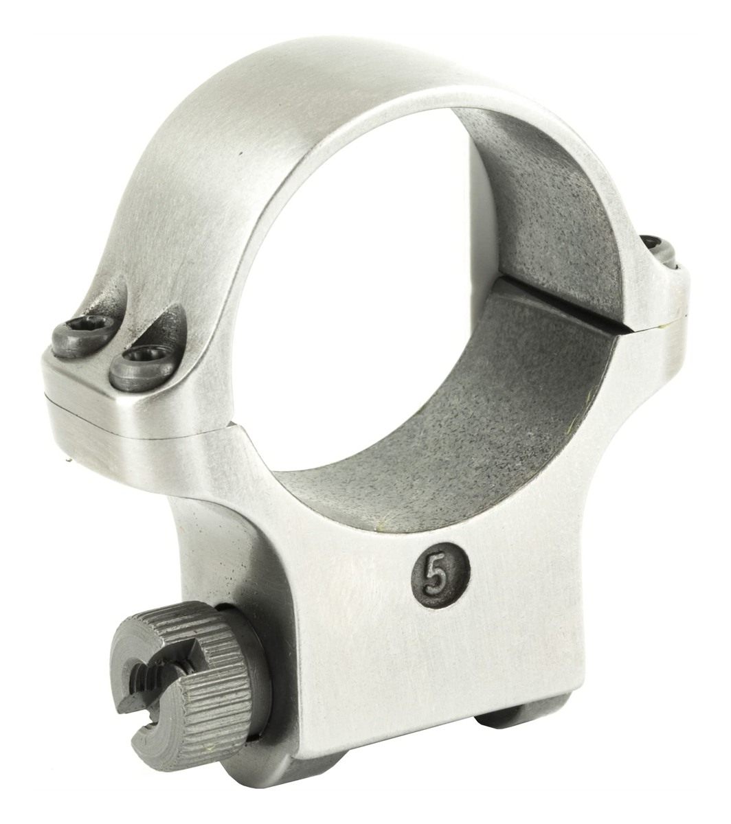 Ruger 90286 Scope Mount Rings, 30mm and 52mm, High, Stainless Steel