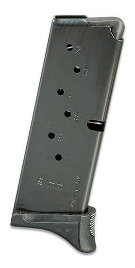 RUGER LC9/EC9S MAGAZINE 7RD 9MM LUGER W/FINGER EXTENSION FLOORPLATE view 2